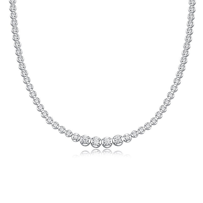 【星辰】滿心-莫桑石項鍊(1.2ct)