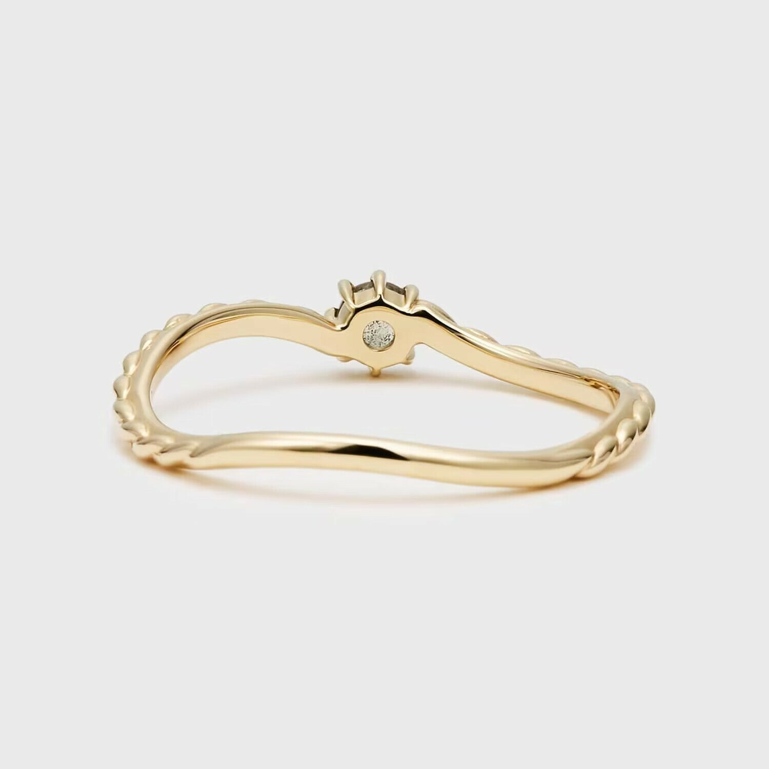 【輕奢】曲線的詩-14K金+925純銀拉長石