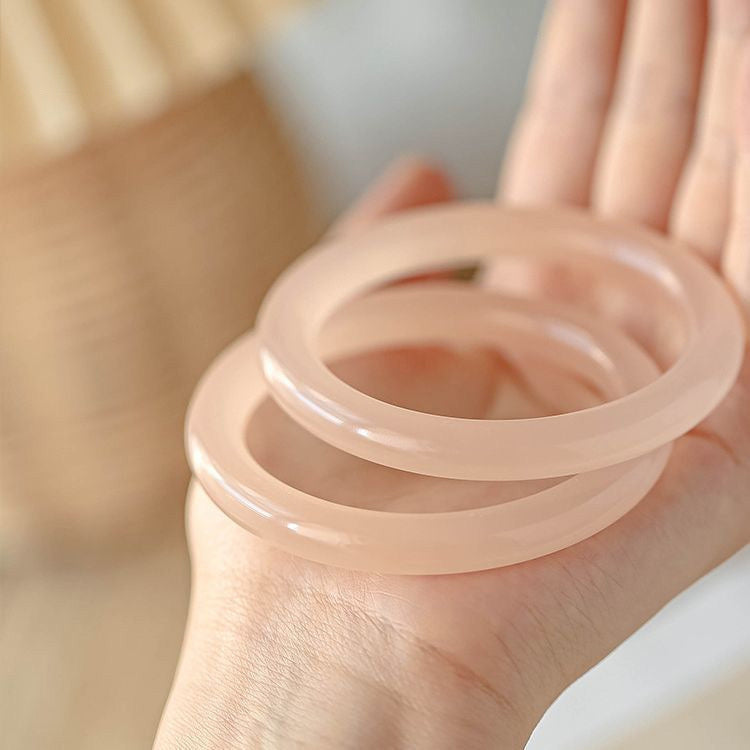 【玉鐲】少女西柚粉(阿富汗玉)