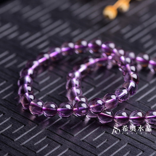 【無瑕】天然冰種淺紫水晶