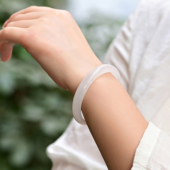 【玉鐲】白月光-白玉隨