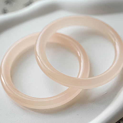 【玉鐲】少女西柚粉(阿富汗玉)