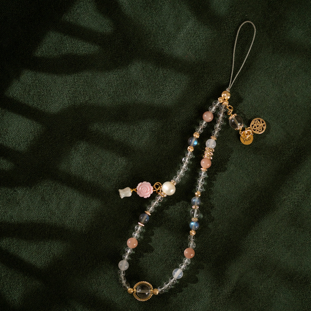 水晶手機鍊【洛神】 水晶手機鍊(多款可選)