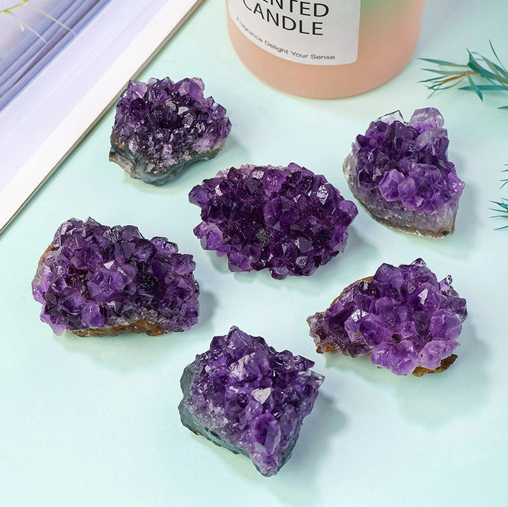 【礦藏】天然烏拉圭紫水晶塊