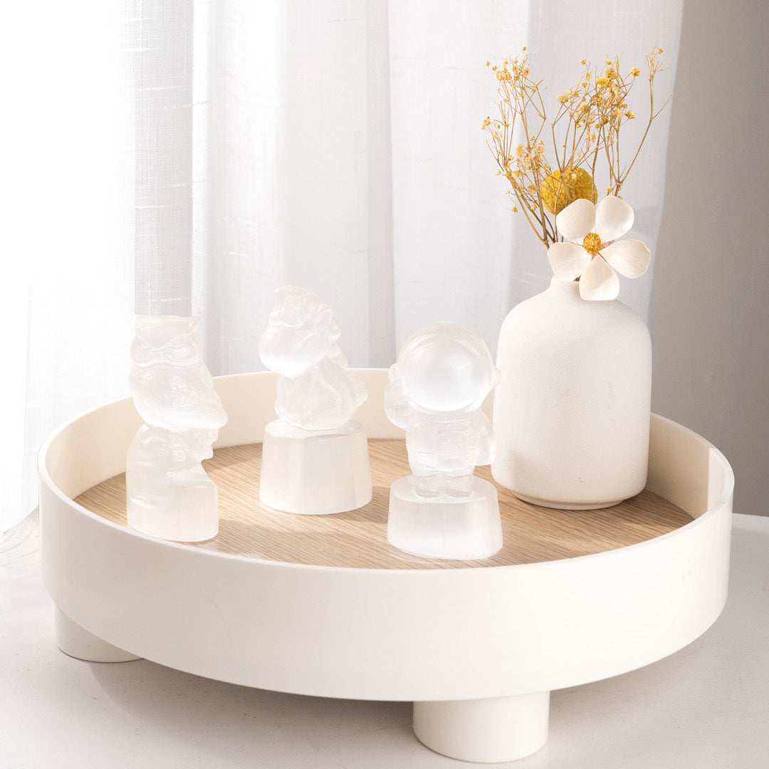 【透石膏系列】能量萌寵(透石膏擺件-六款)