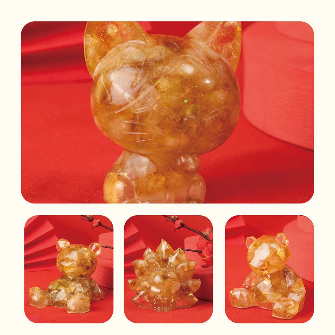 許願萌寵【晶石能量萌寵】黃水晶萌寵