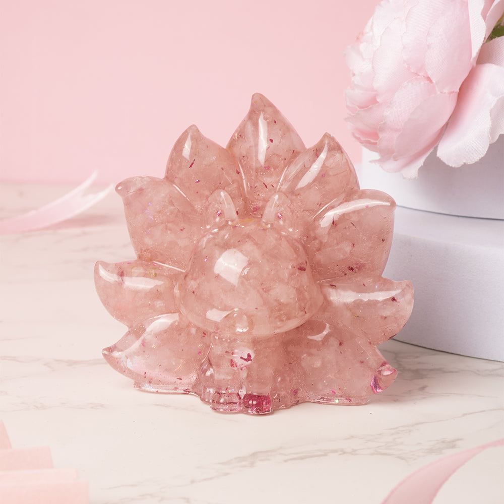 許願萌寵【晶石能量萌寵】粉水晶萌寵