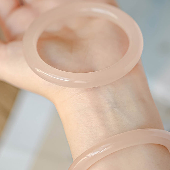 【玉鐲】少女西柚粉(阿富汗玉)