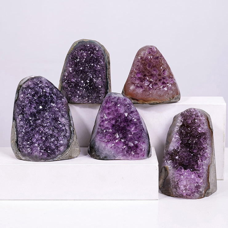 【礦藏】天然烏拉圭紫水晶簇